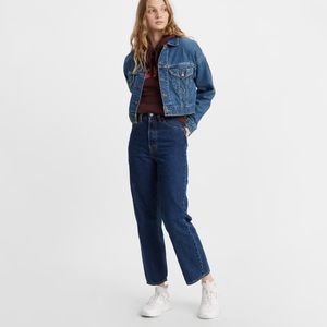 LEVI’S Ribcage Straight Ankle Jeans